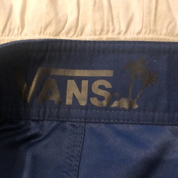 Vans Classic Solid Blue Board Shorts Size 38 - Picture 5 of 10